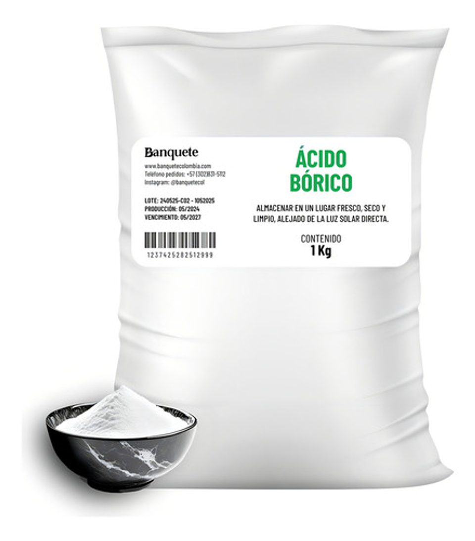 Acido Borico 1kg 1