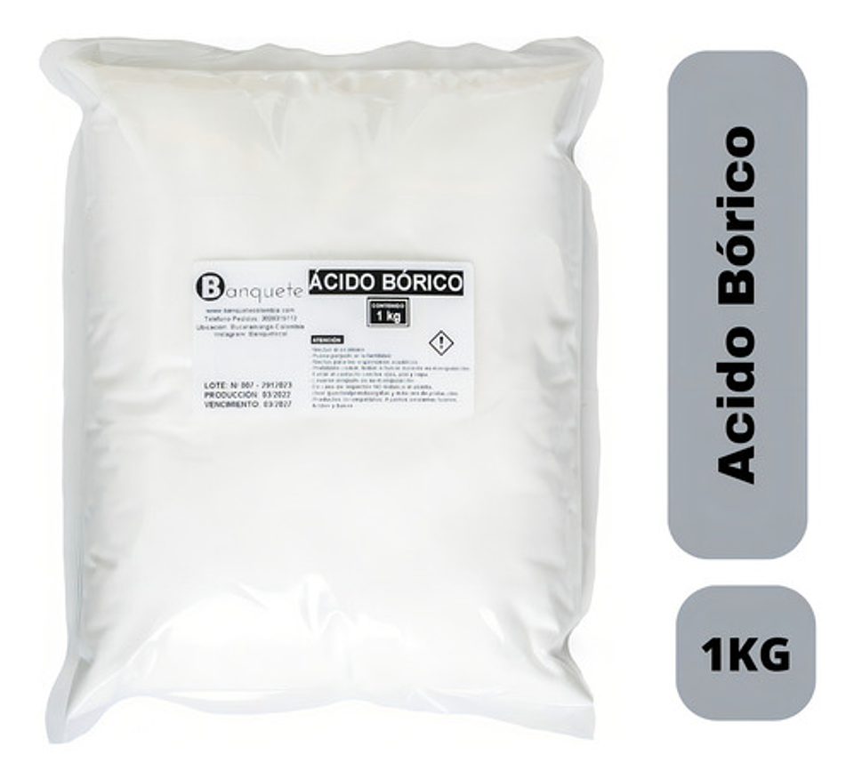 Acido Borico 1kg 4