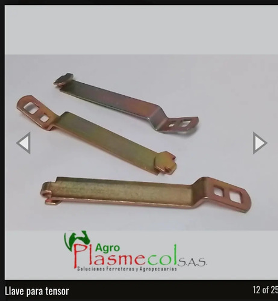 Llave Para Tensor Cerca Eléctrica X Unidad 3