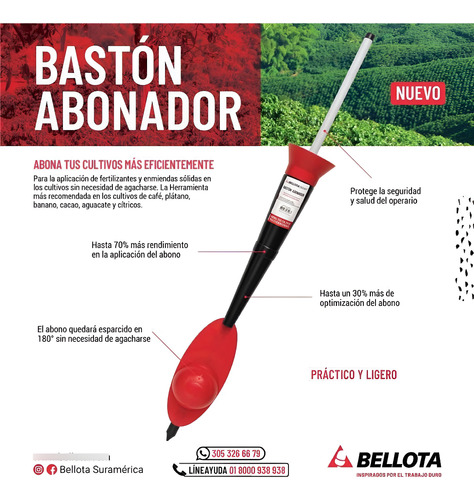 Baston Abonador Bellota 2