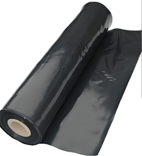 Plástico Negro 4 M Ancho X  50  Metros De Largo Cal 6 1