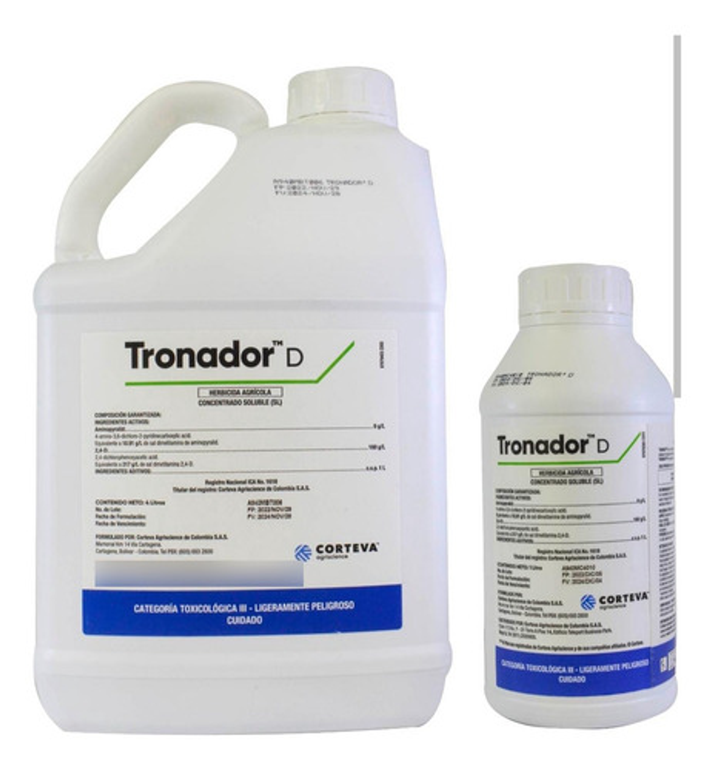 Tronador X Litro -control De Maleza Grama Potreros Hoja Anch 5