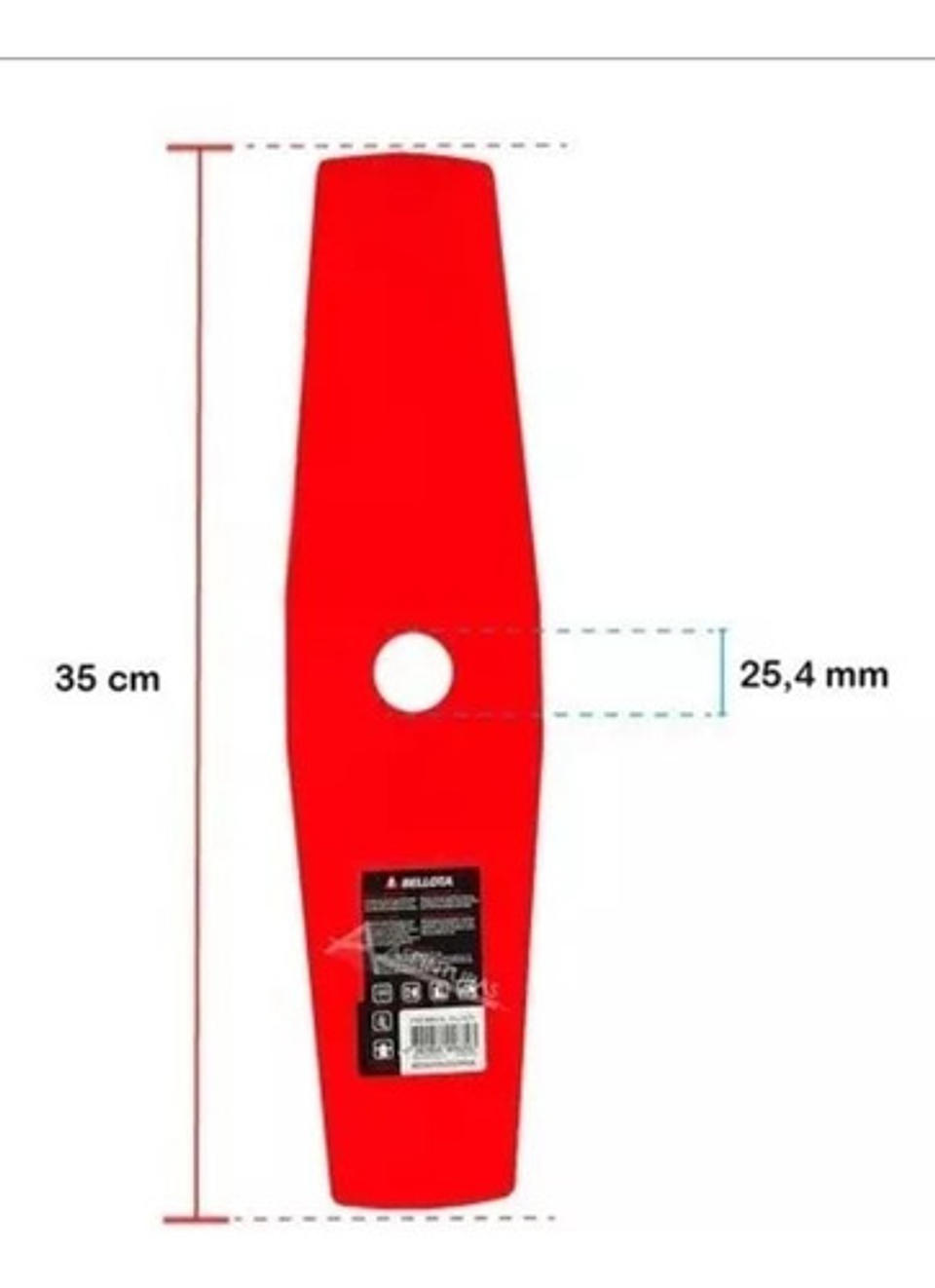 Cuchilla Guadaña Bellota Calibre 16 1pulgada Ref. Delga Unid 10