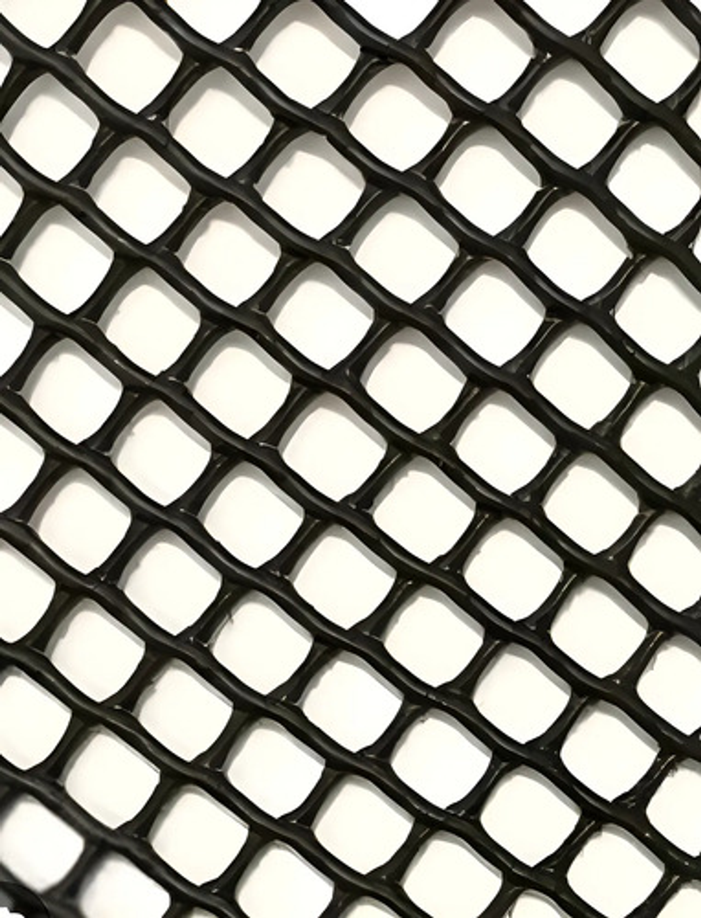 Malla Cafetera Plástica Negra Superior 4x4mm X 1.5 X 20 Met 1