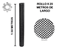 Malla Cafetera Plástica Negra Superior 4x4mm X 1.5 X 20 Met - Miniatura 2