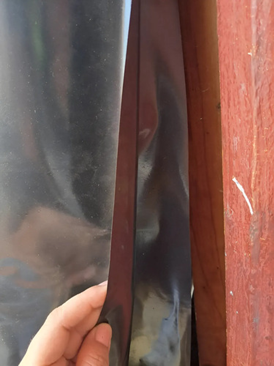 Plástico Negro 4 M Ancho X  15  Metro De Largo Cal 6 1