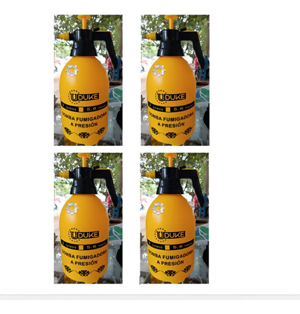 Bomba Fumigadora Jardinera  3 Litros Manual   X 4 Unidades 2