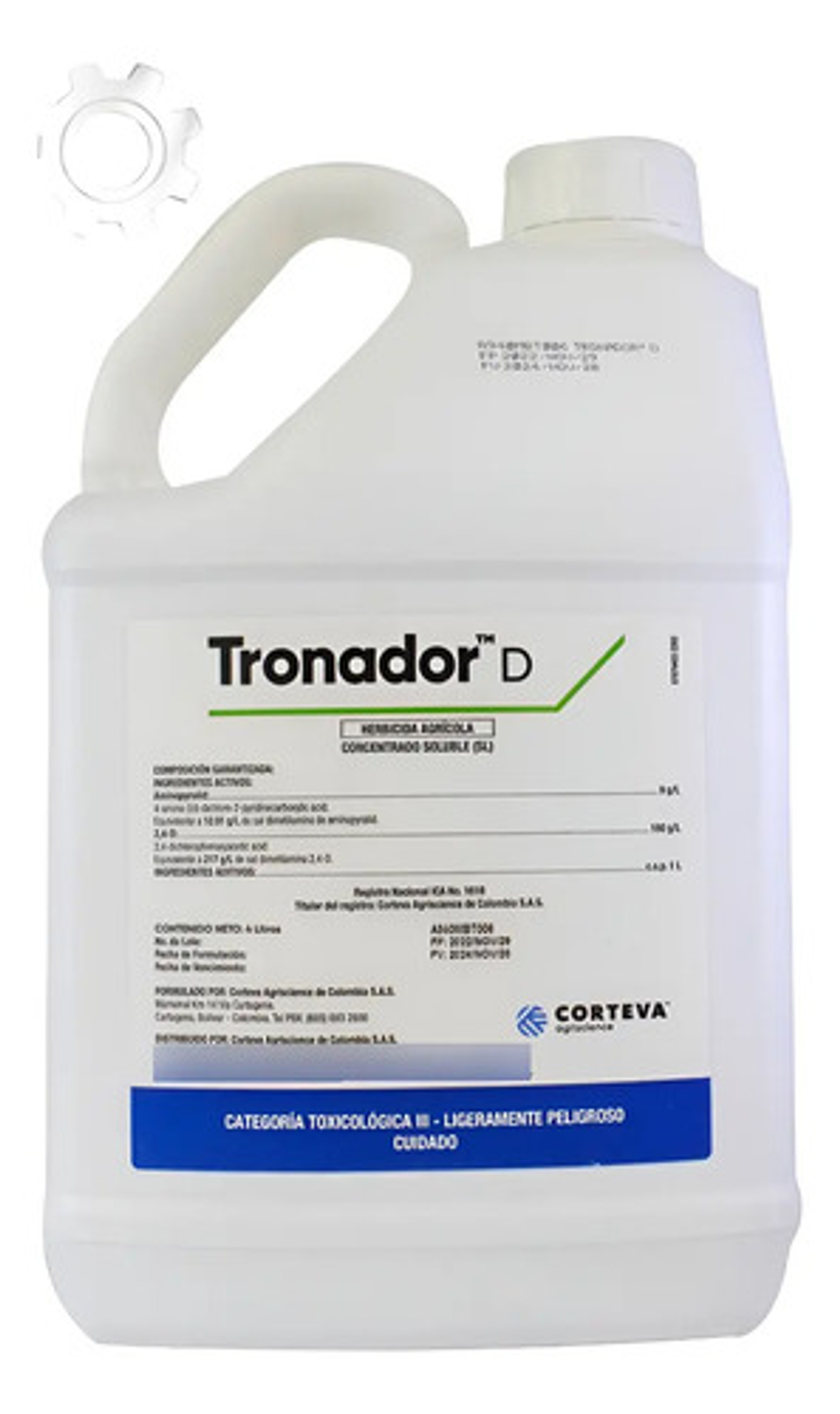 Tronador X 4 Litros Control De Maleza Grama Potreros  Cortev 2