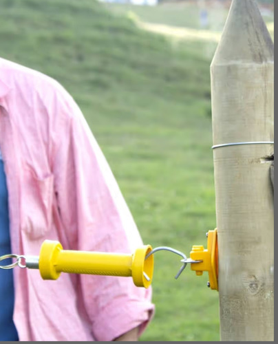 Recibidor de Manigueta Metálico para Cerca Eléctrica (10 Unidades)  | Agrosamario 3