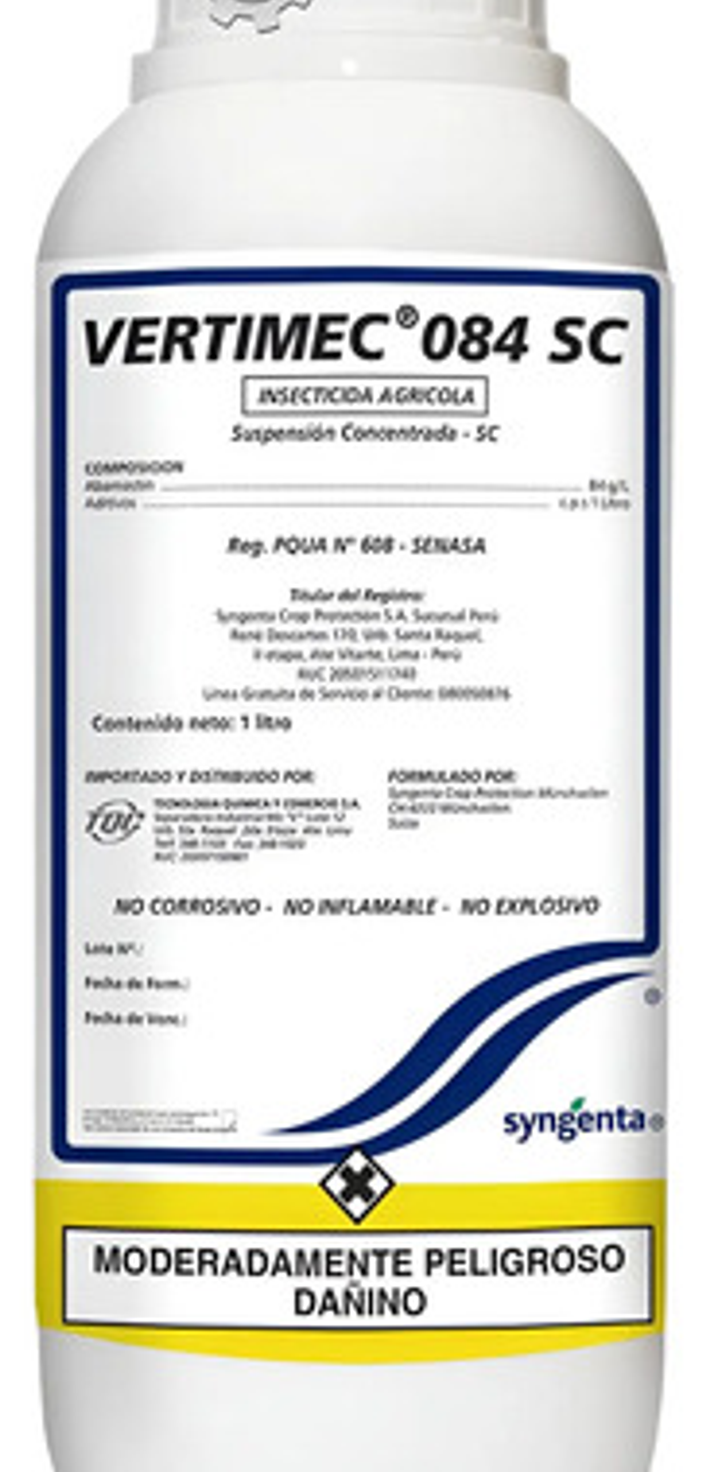 Vertimec  Control De Ácaros Y Minador X 1000 Ml 1