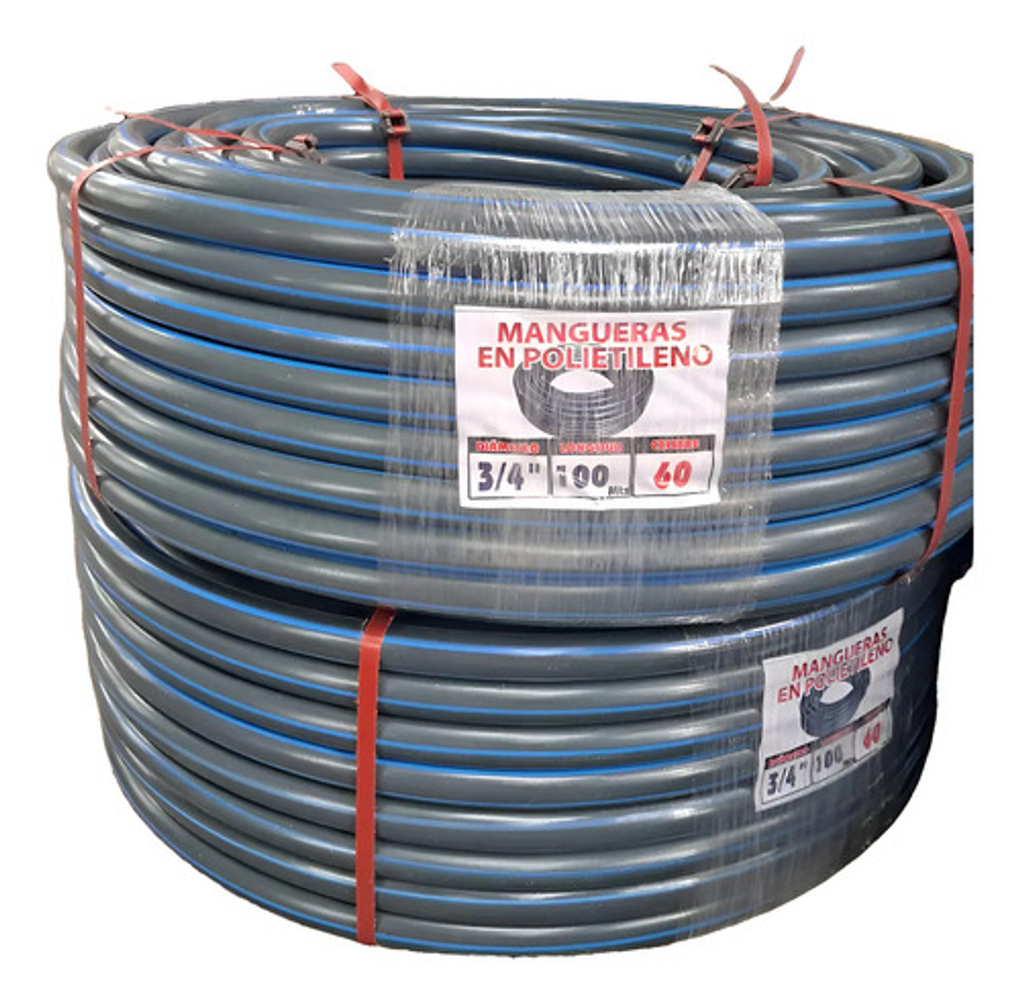 Manguera Agricola Riego 3/4pulgadas Cal 60 X 100 Mtrs 1