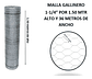 Malla Gallinero Galvanizada 1.50x1-1/4pu 3.5cm X36 Mts Largo - Miniatura 2
