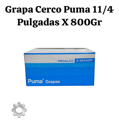 Grapa Cerco Puma 800gr