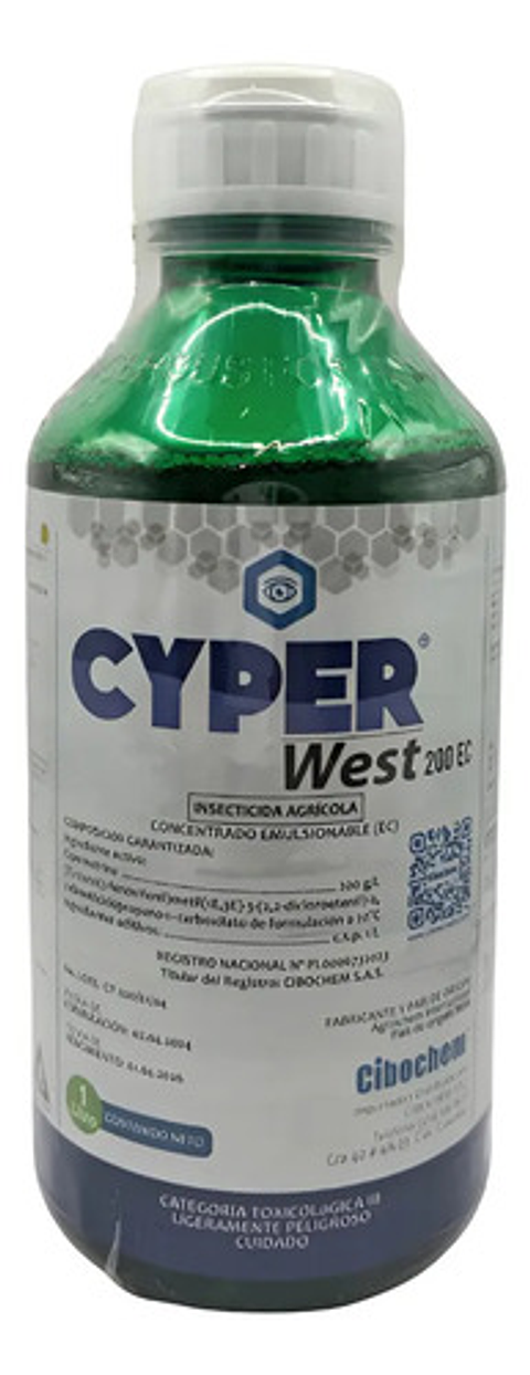 Cyper Cipermetrina  X Litro