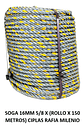 Soga 16 Mm 5/8(rollo 150m) Ciplas  Polipropileno - Miniatura 2