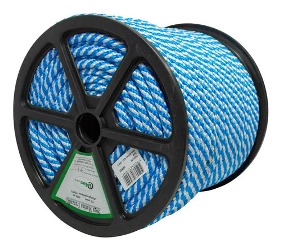 Cuerda Marina 10mm 3/8 (rollo100m)  Ciplas 4