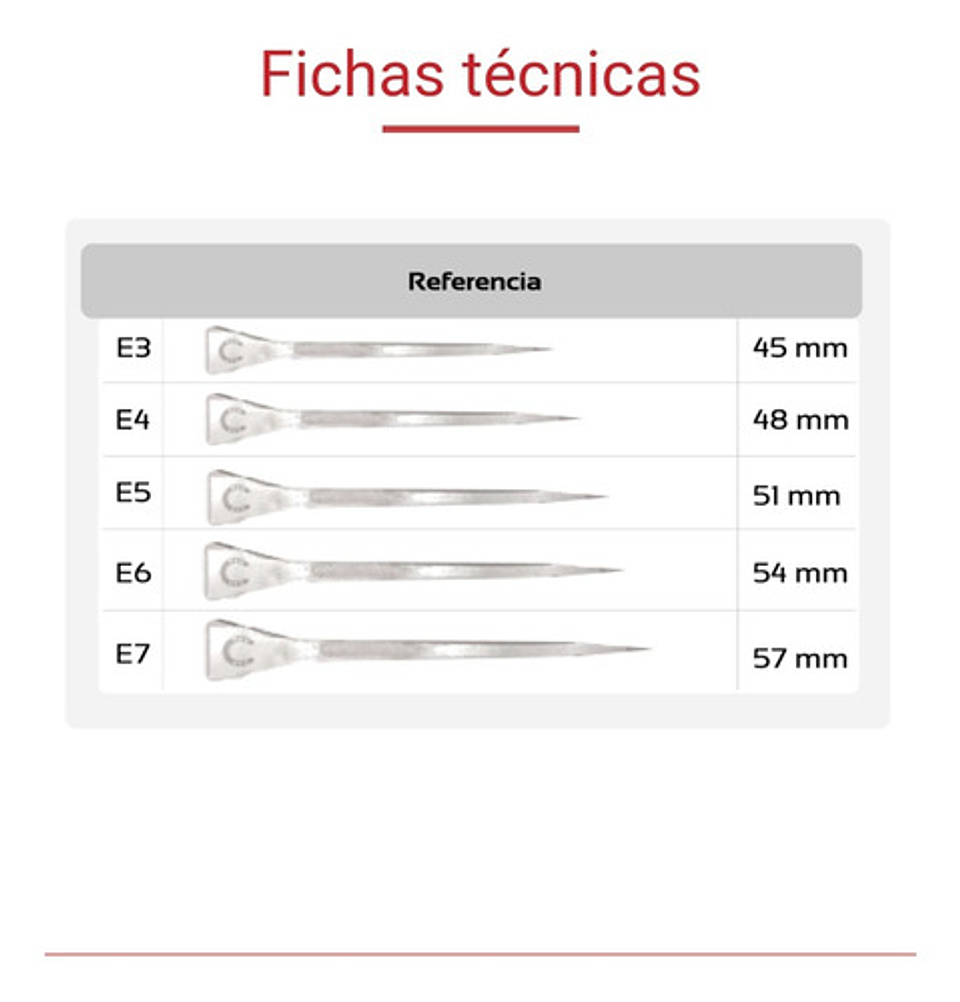 Clavo De Herrar Tornado E5 X Li 4