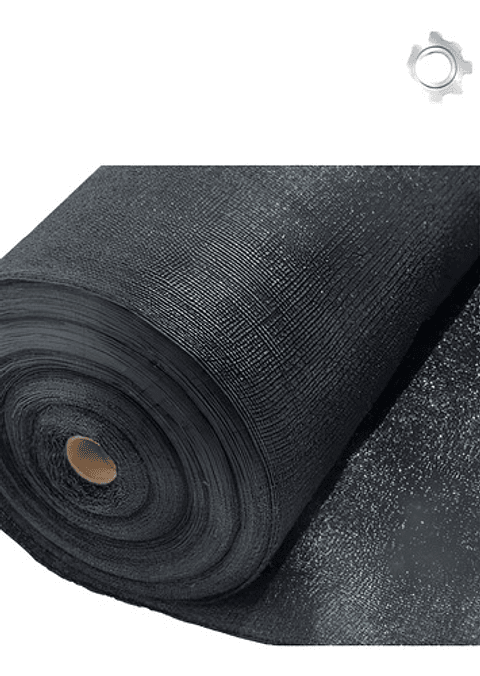 Polisombra Negra Al 80 % X 4 Ancho X 5 Mt Largo