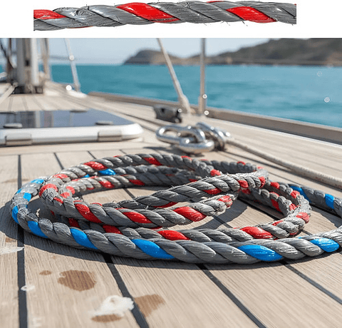 Soga 10mm 3/8  15 Metros Ciplas Polipropileno