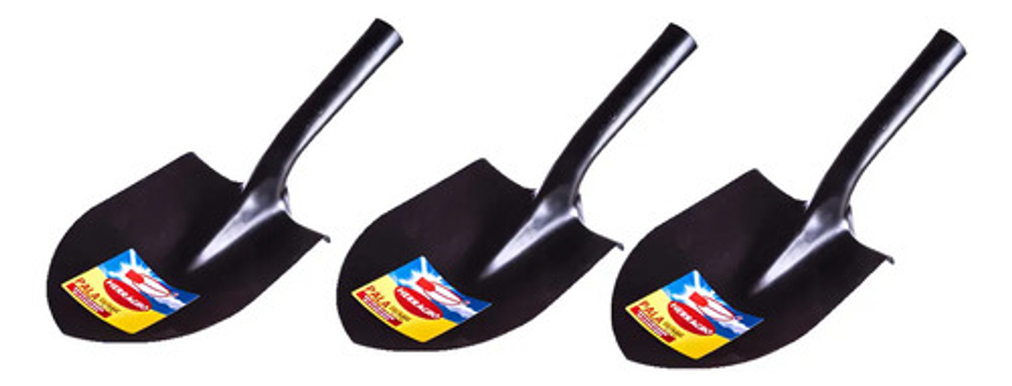 Pala Punta Redonda No. 2 Herragro X 3 Unidades 1