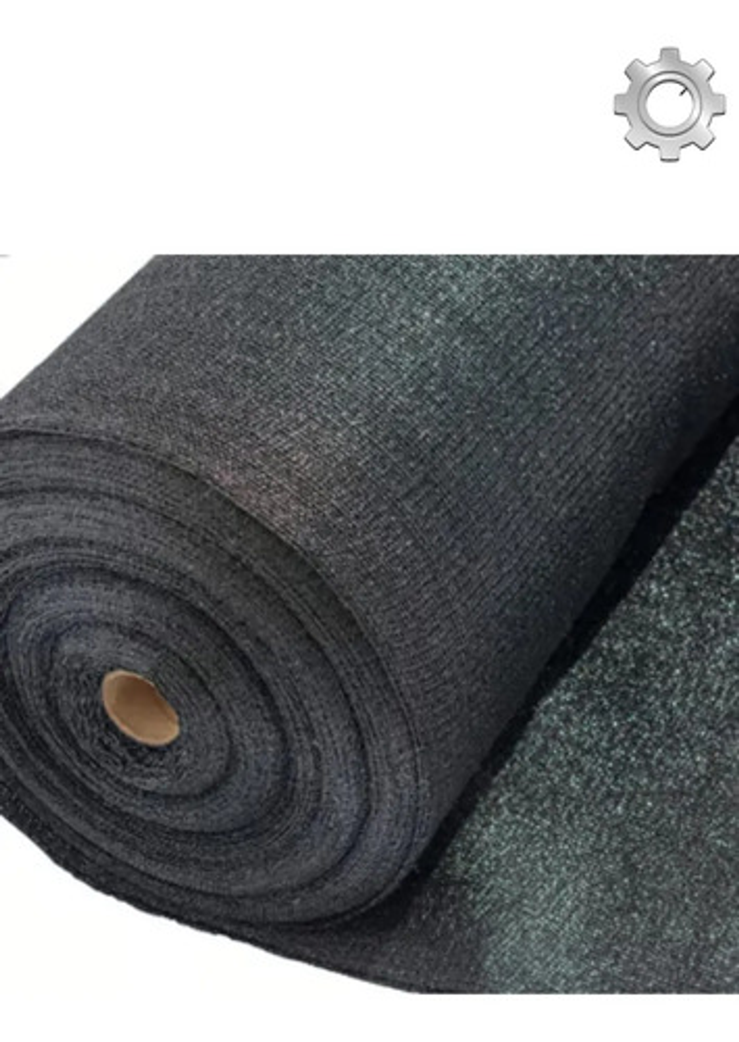 Polisombra Negra Al 80 % X 4 Ancho X 50 Mt Largo 1