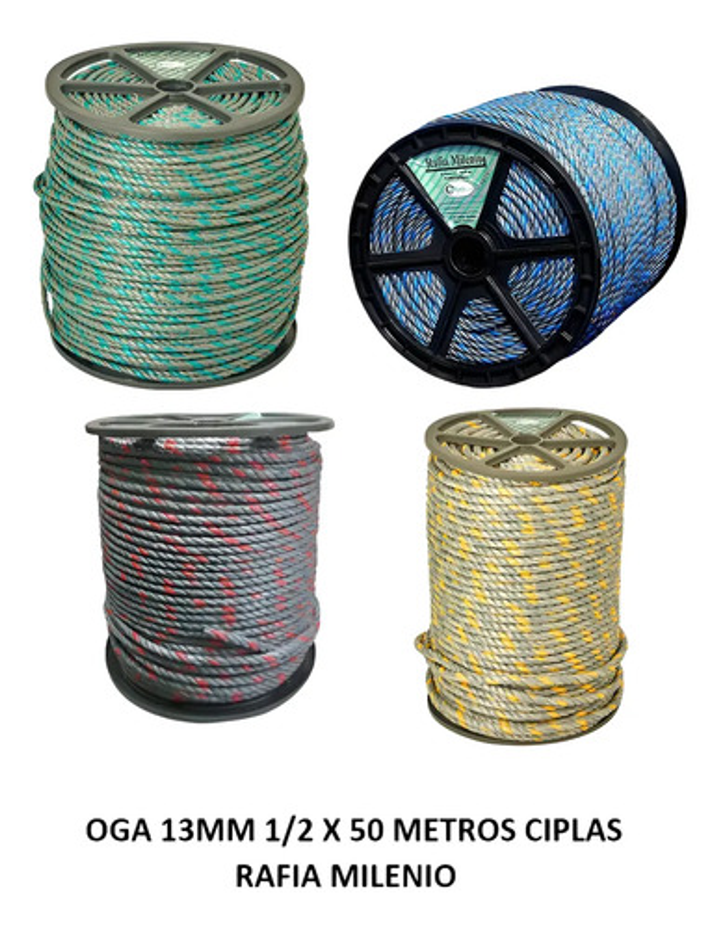 Soga 13mm 1/2 X 50 Metros Ciplas Polipropileno 2