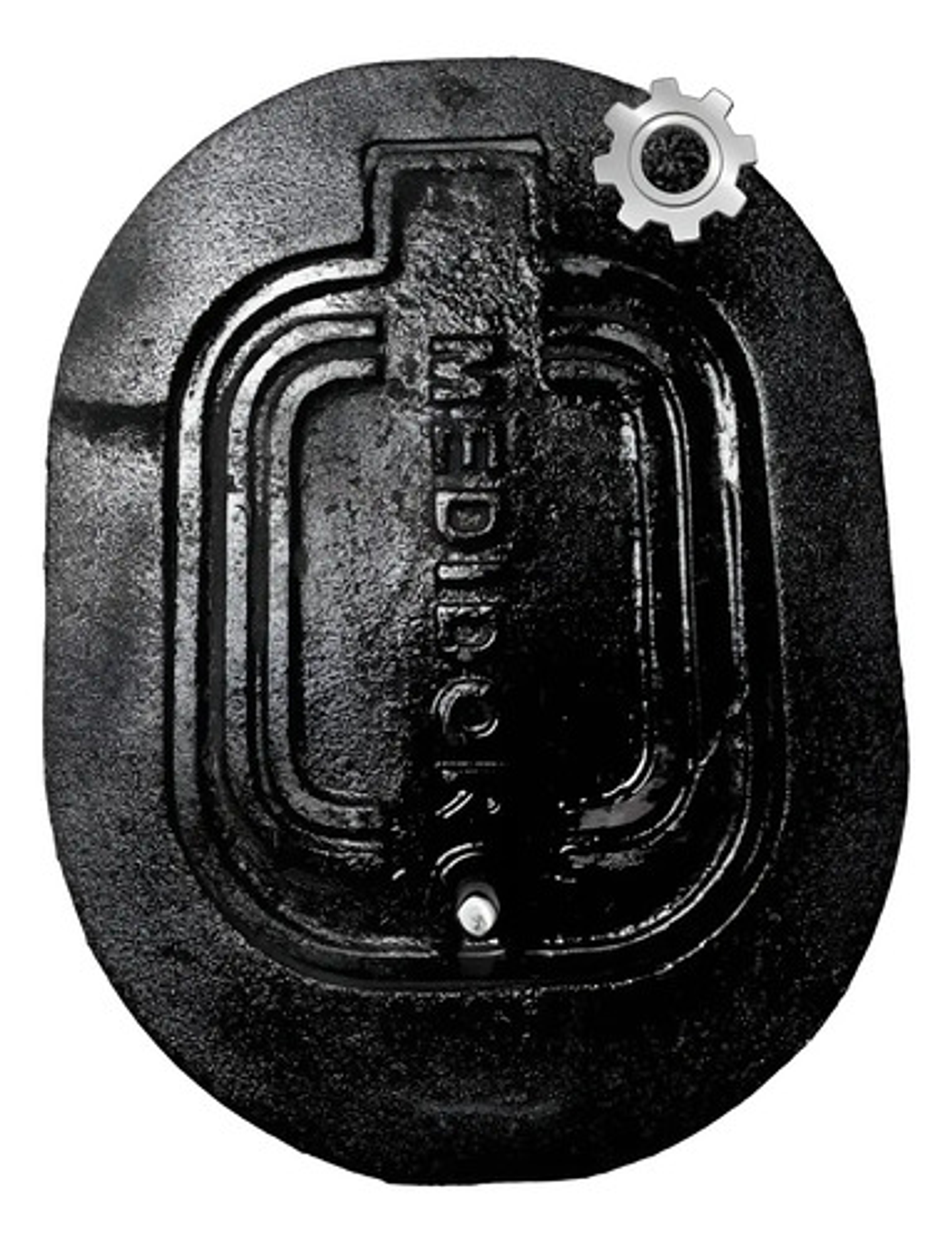 Tapa Metalica  Empo Para Cajilla Caja Medidor De Agua 1