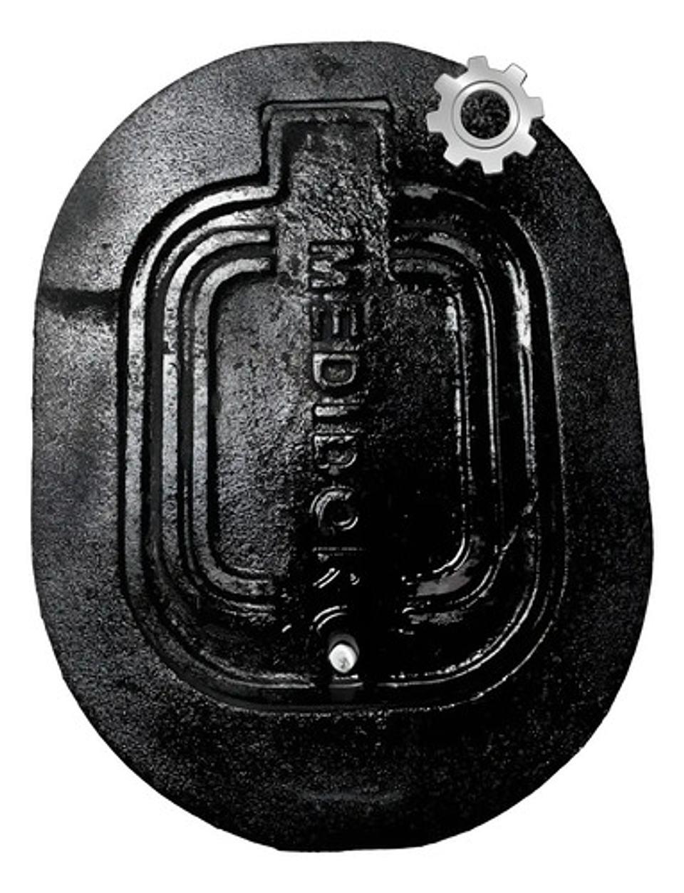 Tapa Metalica  Empo Para Cajilla Caja Medidor De Agua 1