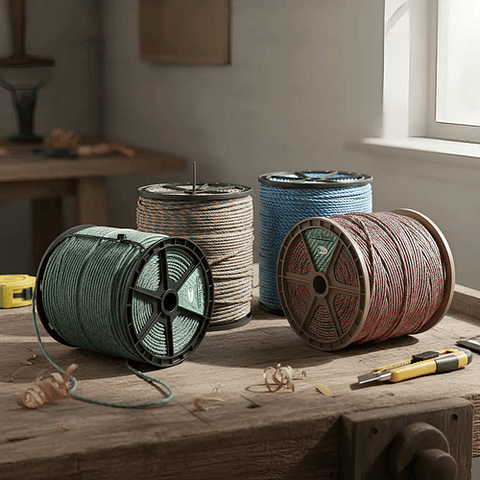 Soga 6mm 1/4   X 100  Metros Ciplas Rafia