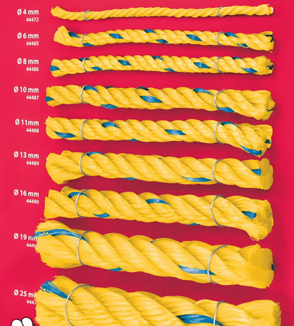 Cuerda Marina 6mm (rollo 200m)   Ciplas 5