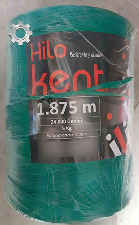 Fibra Kent 1875 Metros Cal 24.000  Hilo Polipropileno 5 Kilo
