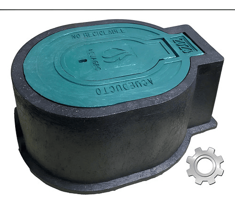 Caja Plásticas Empo Para Medidor De Agua