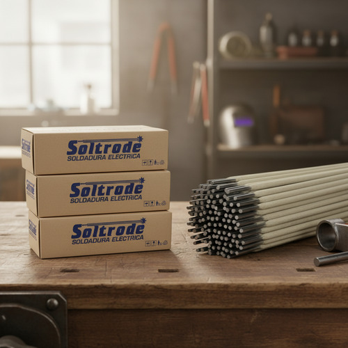 Soldadura Soltrode 6013  1/8  X 5 Kilos 4