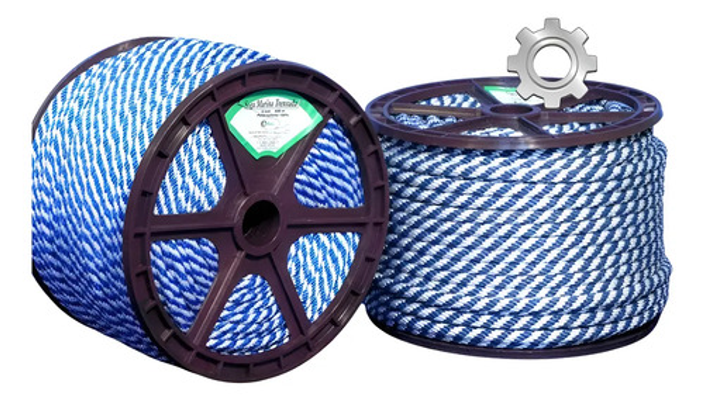 Soga Cuerda Marina 8 Mm 5/16  X 15 Metros   Ciplas 3