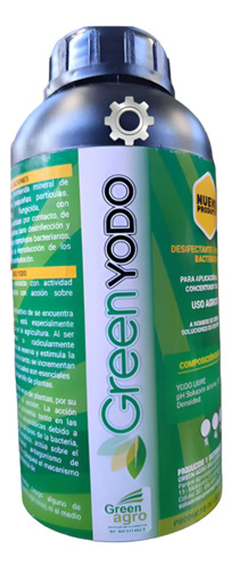 Yodo Agricola X Litro Desinfante,batericida 1