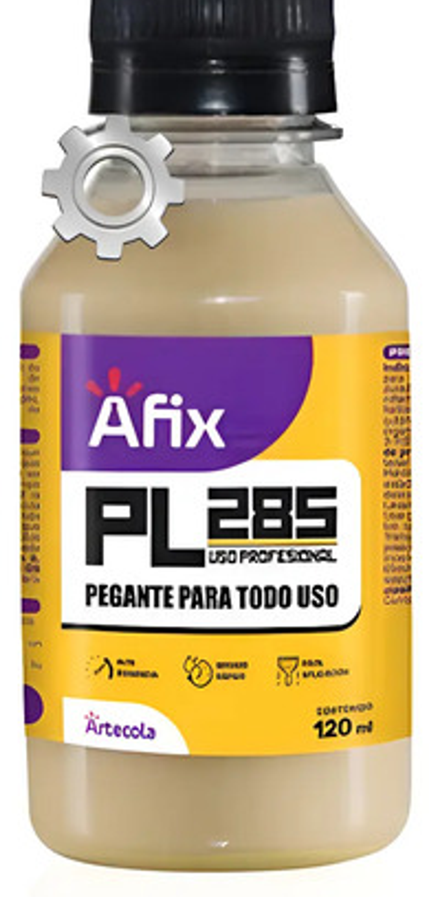 Pegante Industrial  Profesional Pl 285 Ml Afix X 60 Ml 1
