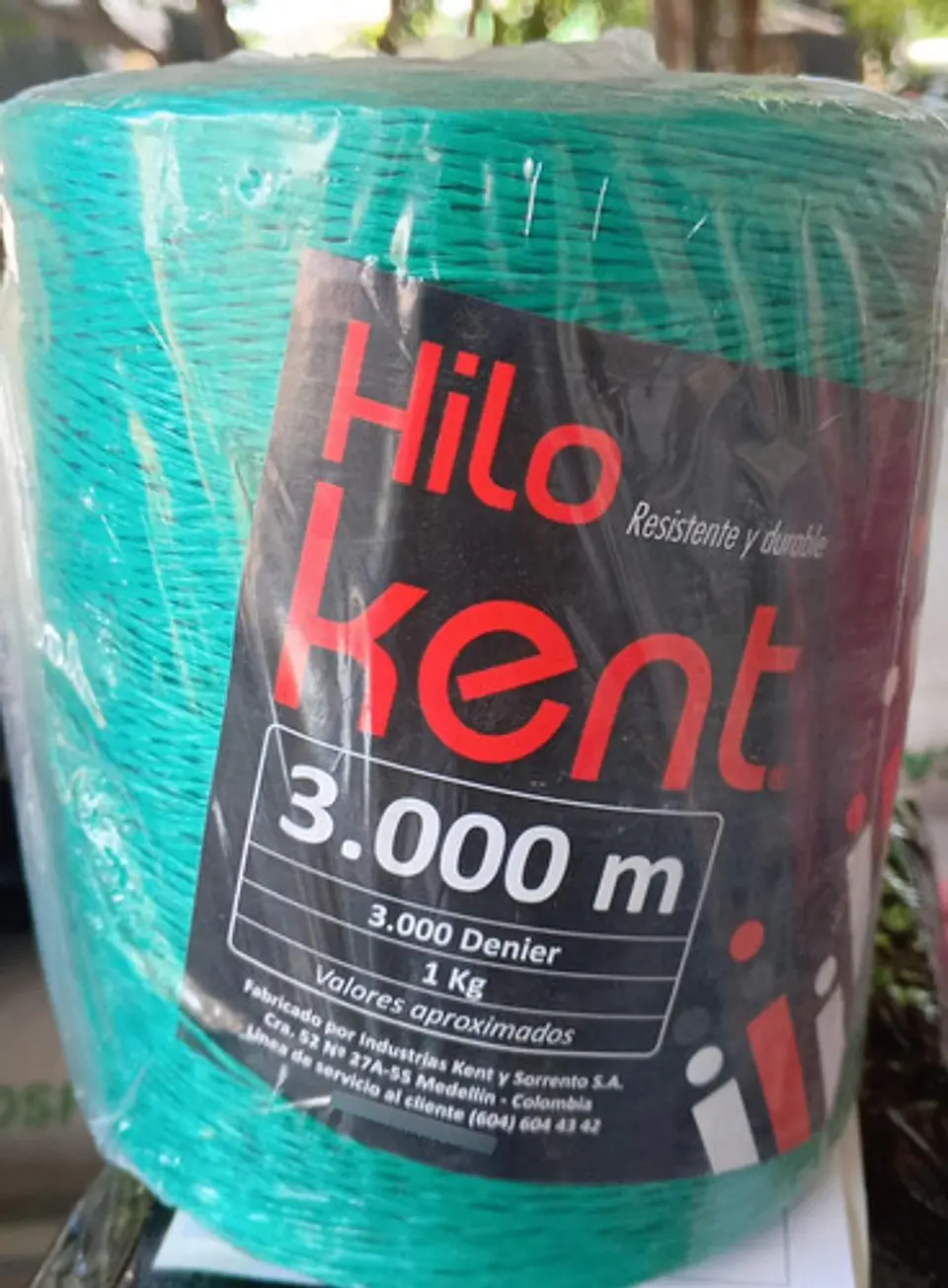 Fibra Kent 3000 Metros - Hilo de Polipropileno para Tutorado | Agrosamario 4