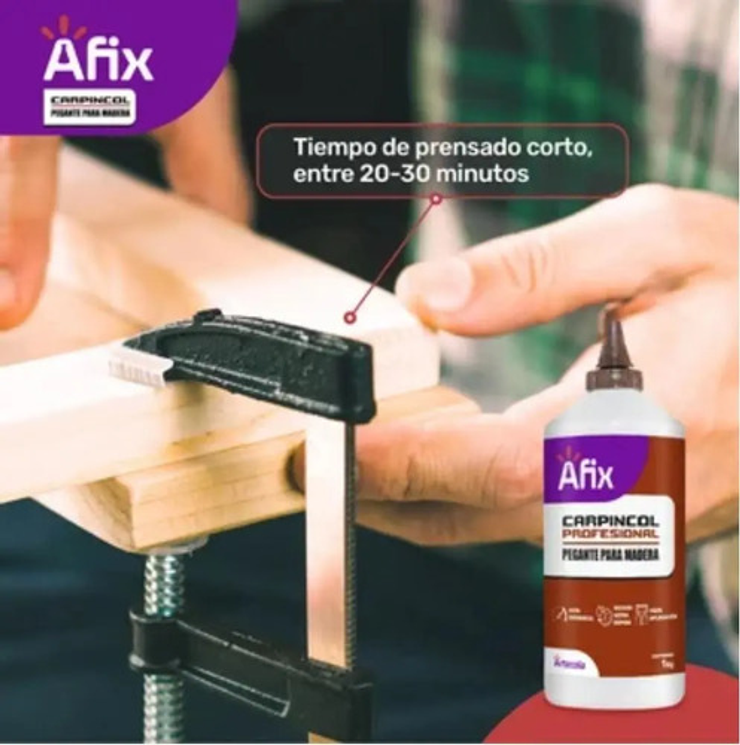 Pegante Madera Profesional Afix Carpincol  Mr-60   X Galon 4