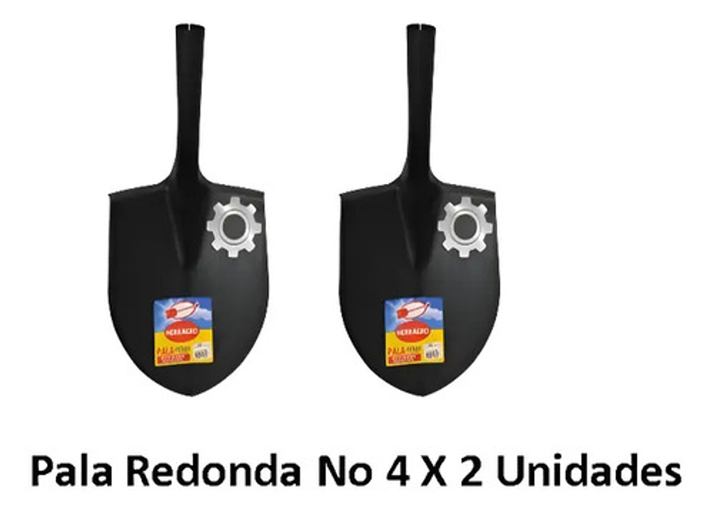 Pala Punta Redonda No. 2 Herragro X 2 Unidades 2