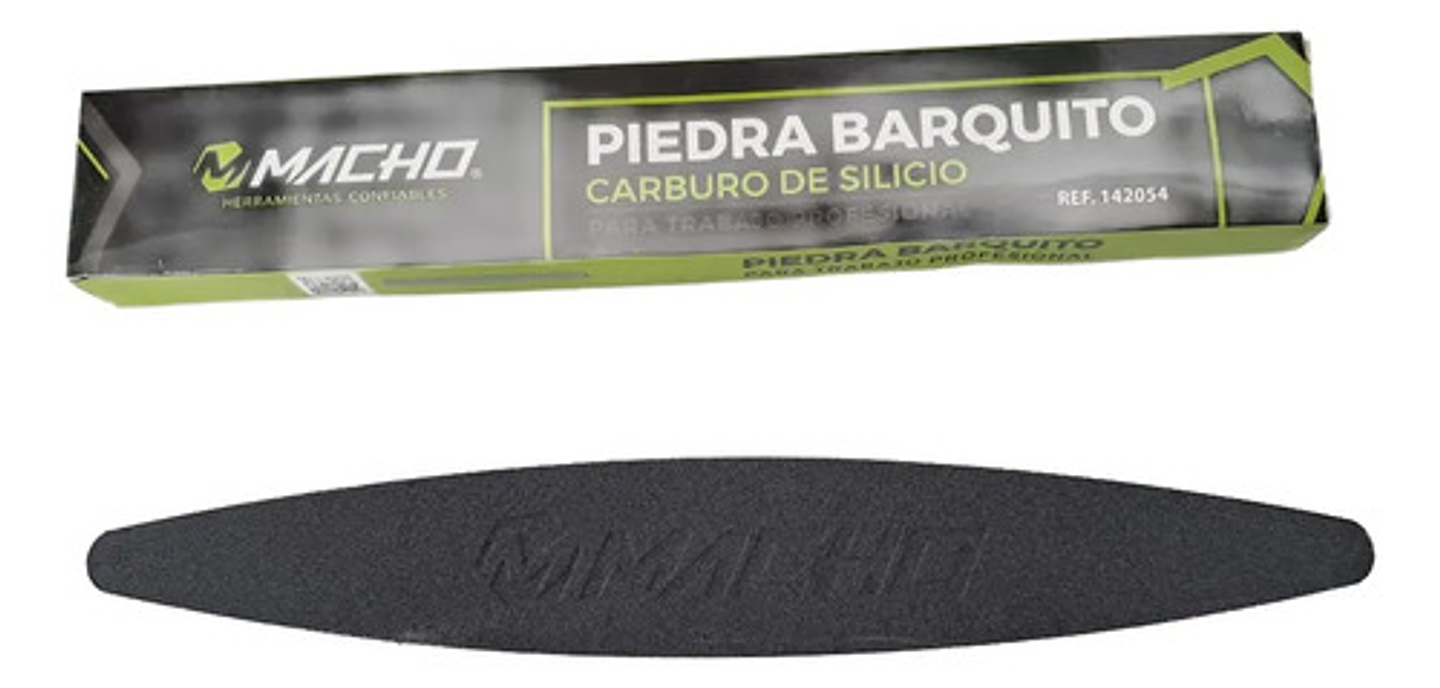 Piedra Afiladora 'barquito' De Carburo De Silicio 9 Pulgadas 1
