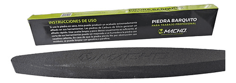 Piedra Afiladora 'barquito' De Carburo De Silicio 9 Pulgadas