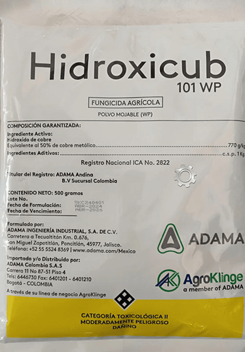 Hidroxicub 101  Hidróxido De Cobre X Kilo -  2 Unidades