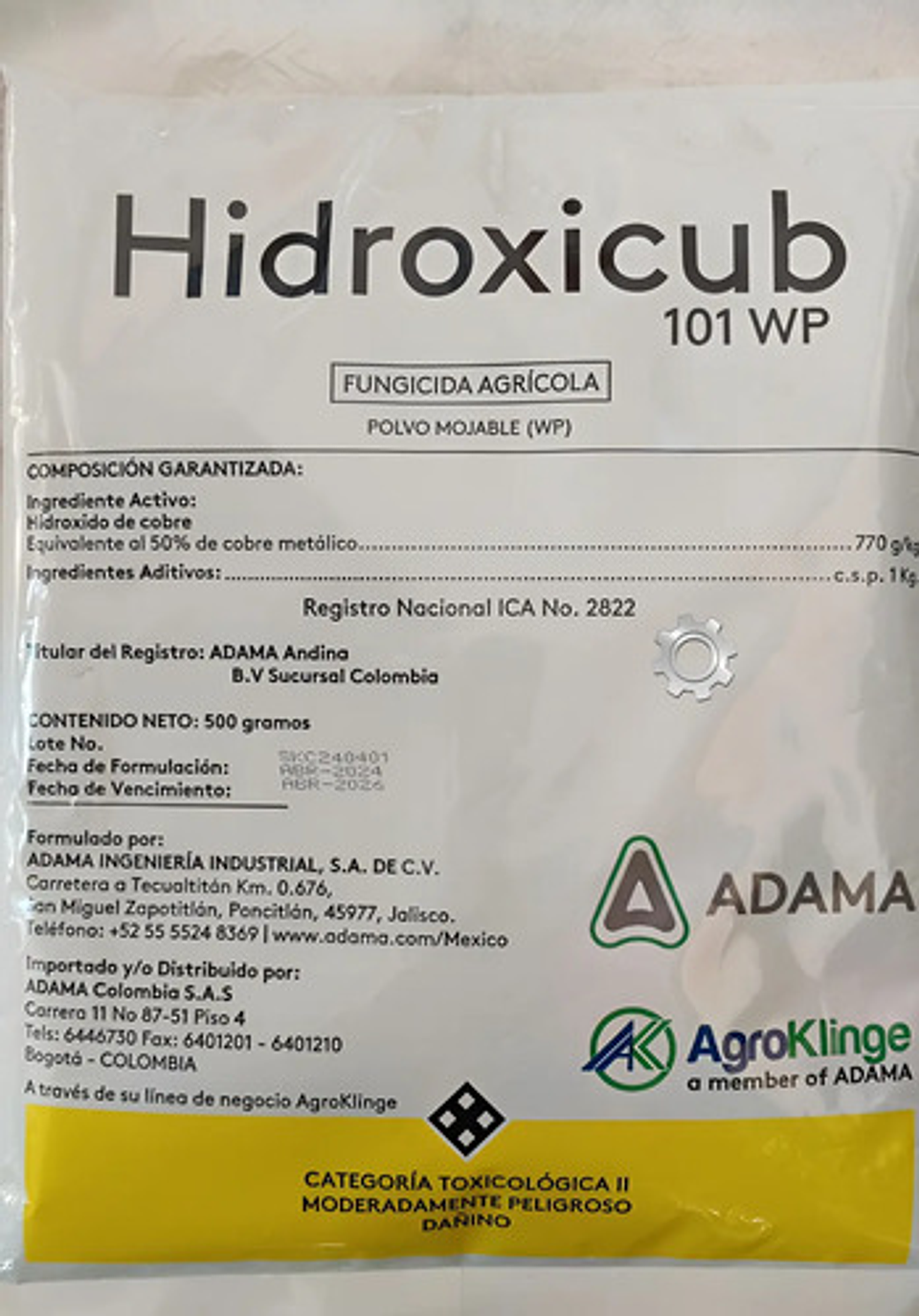 Hidroxicub 101  Hidróxido De Cobre X Kilo -  2 Unidades 2