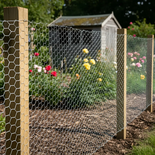 Malla Pajarito Galvanizada 90 cm-120cm-150cm-180cm    x1/2 Pul 1.27cm X30 Mts Largo 4