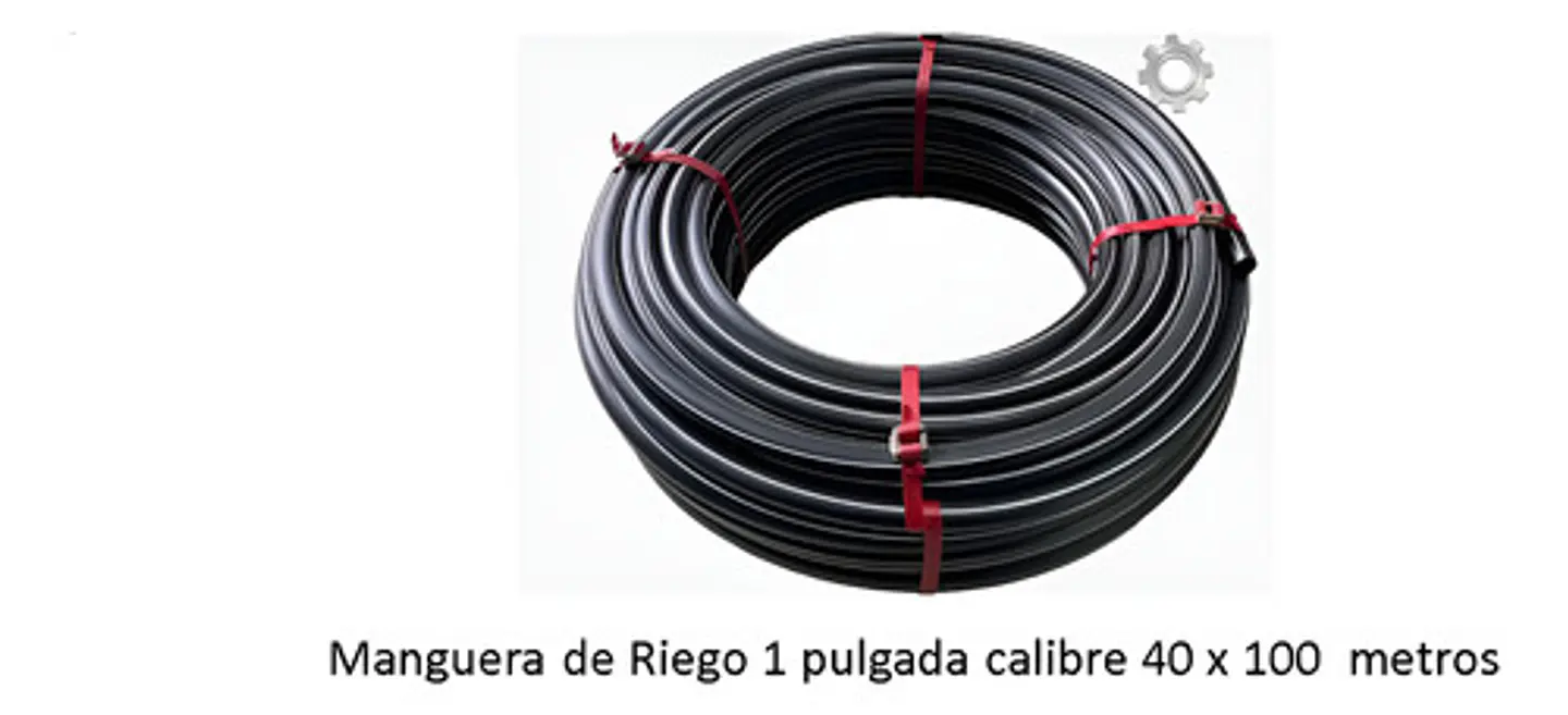 Manguera Agrícola para Riego Cal 60 ( 1/2- 3/4- 1- 1.5- 2 Pulgadas  Rollo x 100m) | Agrosamario 2