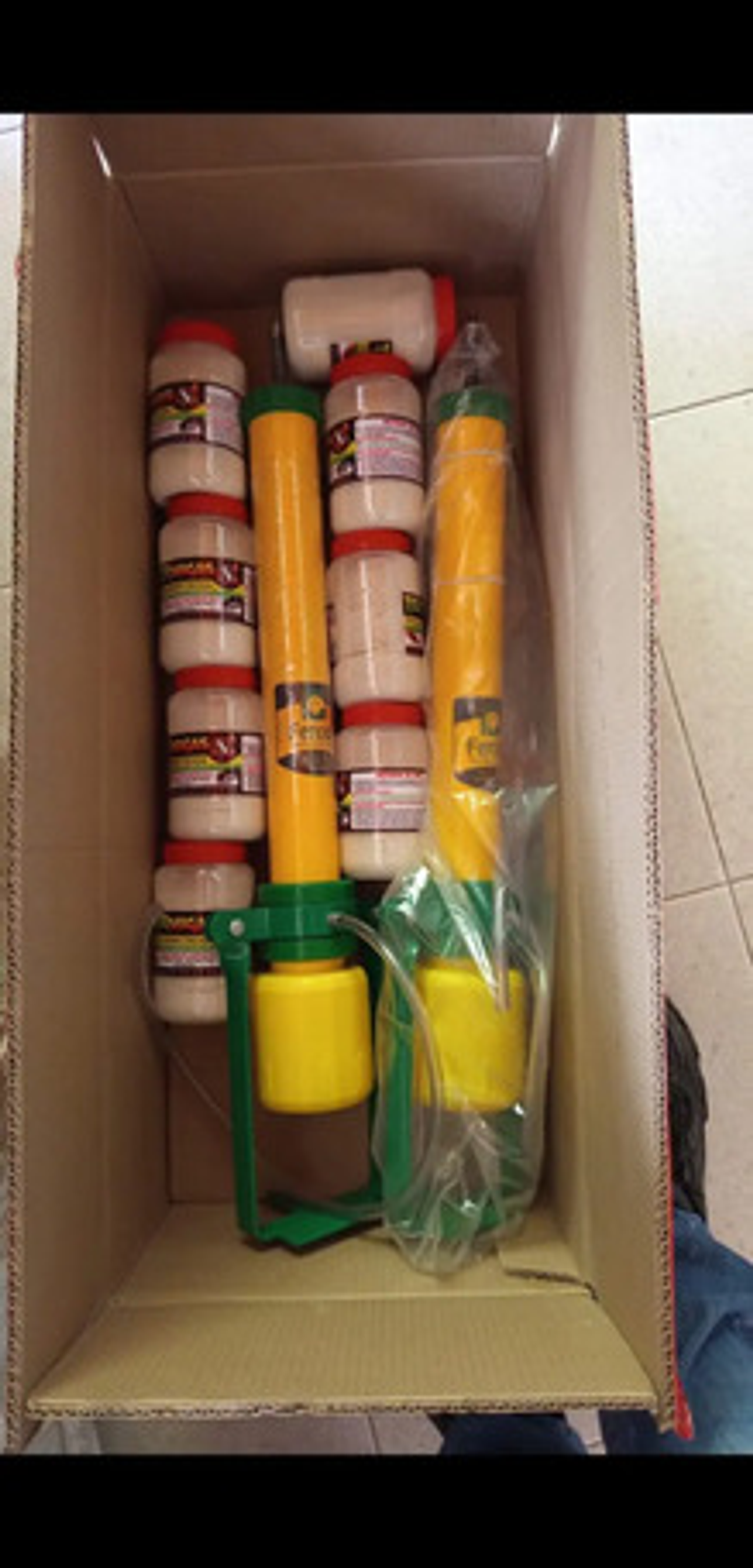 Bomba Insufladora Mata Hormigas  500 Gr + Termigas X 500 Gr 8