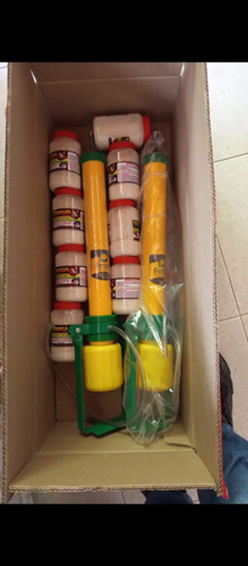 Bomba Insufladora Mata Hormigas  500 Gr + Termigas X 500 Gr 8