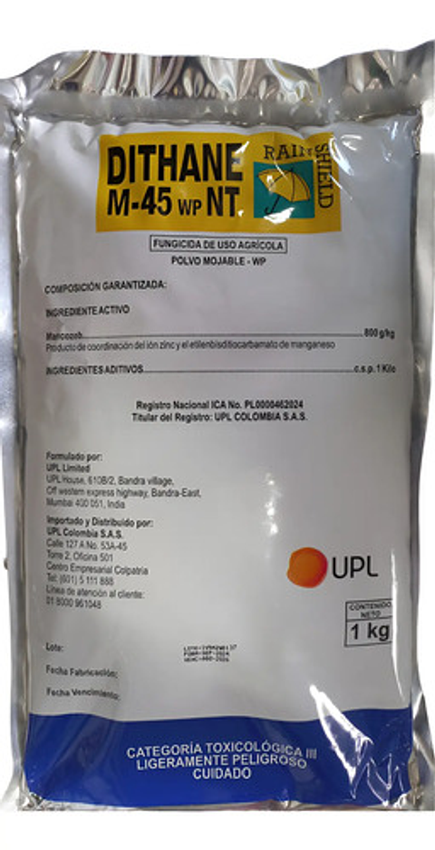Dithane M-45 Mancozeb Control Hongos X Kilogramo