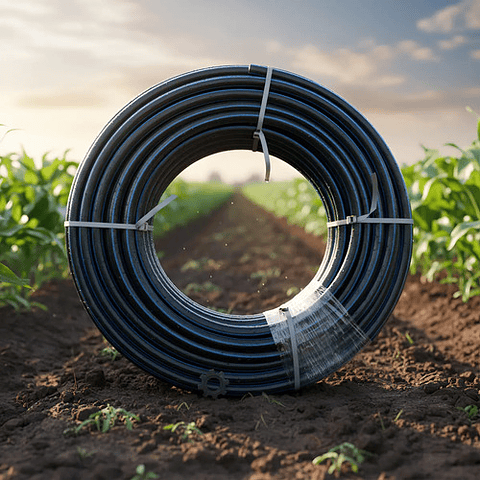 Manguera Agricola Riego  3/8   Calibre 40 X 100 Mtrs