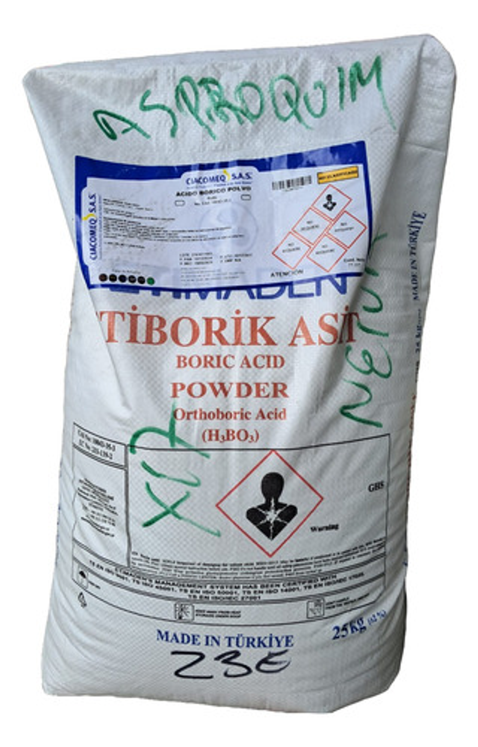 Acido Borico 25 Kilos 4